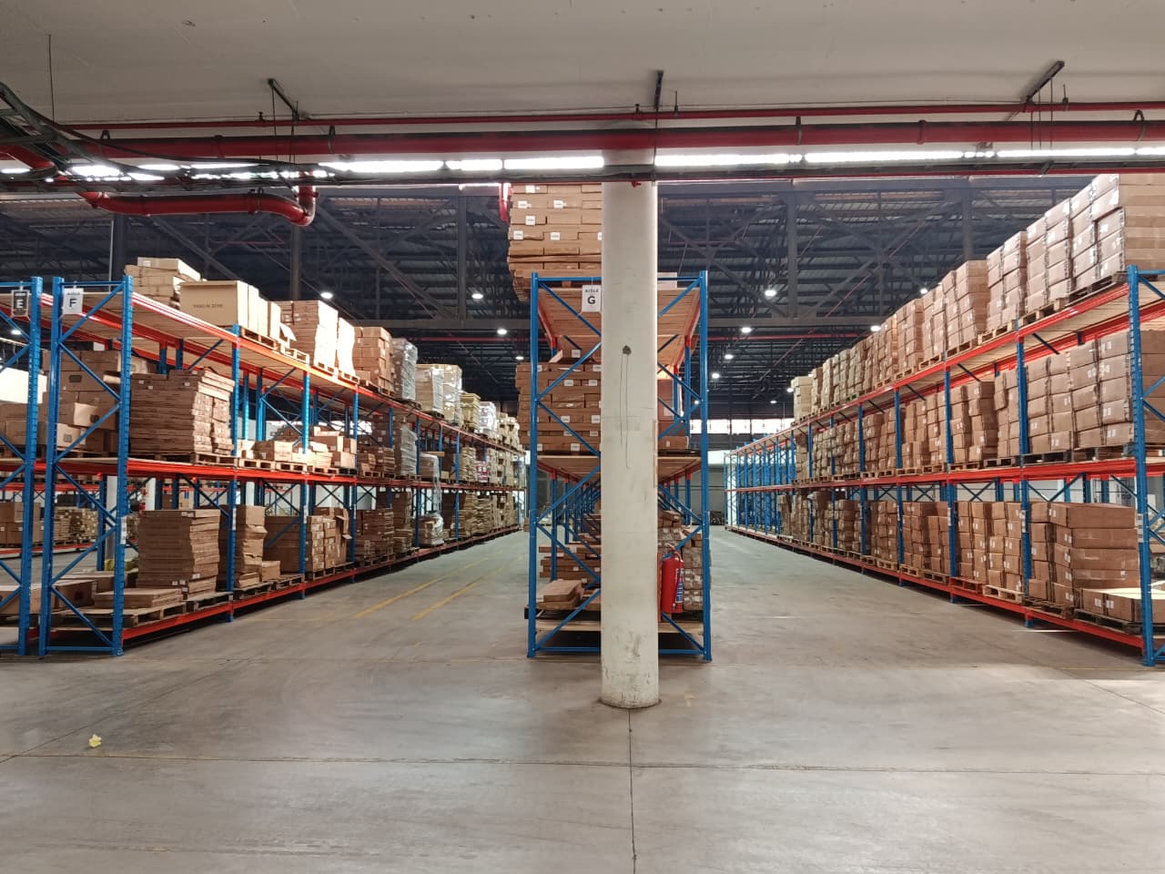 Fusion Dispatch Center warehouse storage facility in City Deep Johannesburg